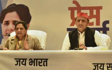 SP, BSP announce alliance for Lok Sabha polls sans Congress, to contest 38 seats each in UP