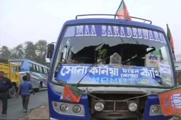 BJP workers allege attack by TMC supporters