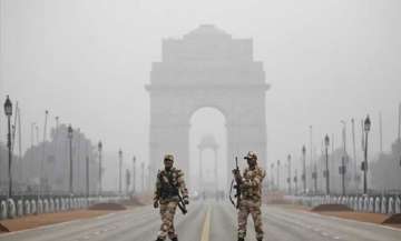 Republic Day rehearsal at India Gate