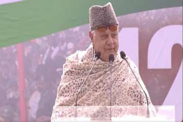 National Conference Chief Farooq Abdullah