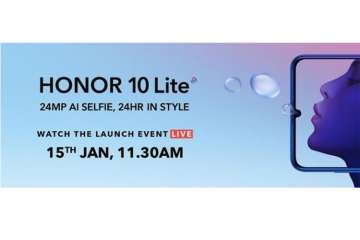  Honor 10 Lite launch