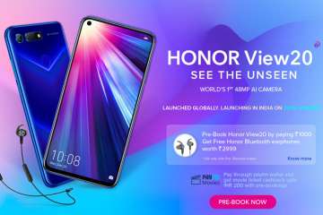 Honor View20 launching in India today: Expected specs, price and more
