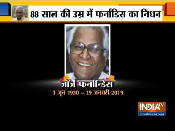 George Fernandes passes away at 88