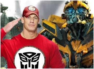 American actor John Cena says: Was perfect to use imagination for his film Bumblebee 