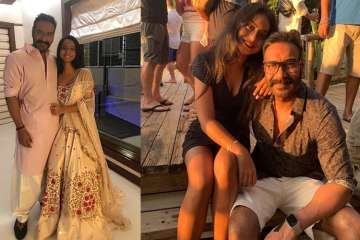 Ajay Devgn with daughter Nysa 