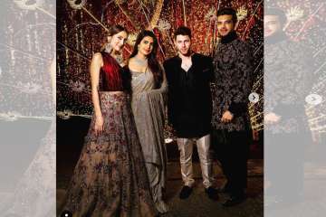 Karan Kundrra-Anusha Dandekar share memories from Nick Jonas-Priyanka Chopra's wedding reception