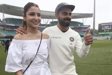 Virat Kohli, Anushka Sharma celebrate India's historic Australia series triumph; See pics