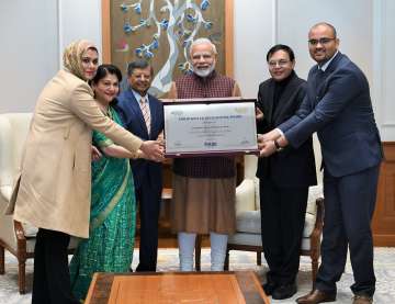 PM Modi recieves Philip Kotler presidential award