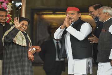 Both SP and BSP on Saturday had announced an alliance in Uttar Pradesh to unitedly fight the BJP.