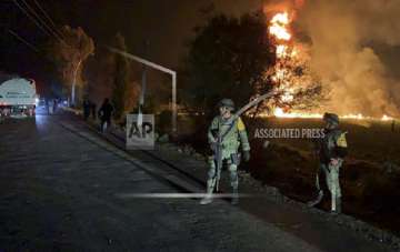 Mexico pipeline fire