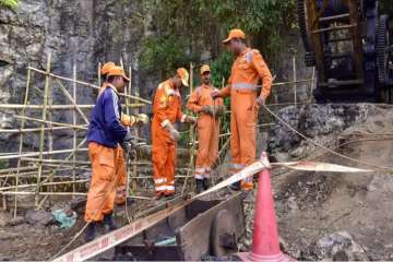 Operation underway at Meghalaya mine.