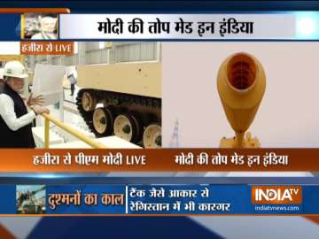 PM Modi dedicates to nation Armoured Systems Complex at Hazira