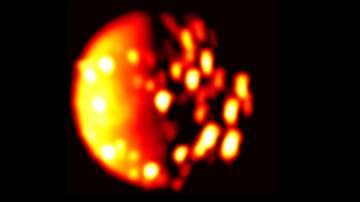 NASA probe Juno captures volcanic plumes on Jupiter's moon Io