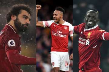 Mohamed Salah, Sadio Mane, Pierre-Emerick Aubameyang compete for African player of the year