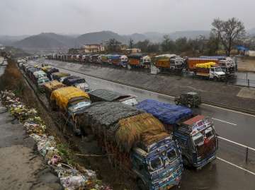 Snowfall in Kashmir