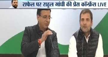 Rahul Gandhi press conference rafale deal