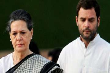 Congress President Rahul Gandhi and UPA Chairperson Sonia Gandhi.