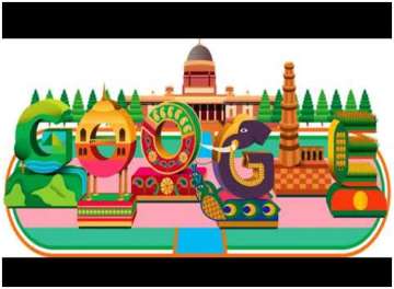 Republic Day 2019: Internet search giant Google celebrates R-Day with colourful doodle