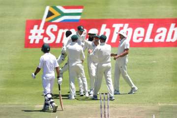 Aiden Markram starred with the bat for South Africa in their first innings