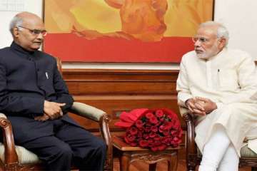 President Ram Nath Kovind and PM Narendra Modi