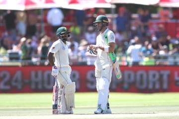 Faf du Plessis and Temba Bavuma