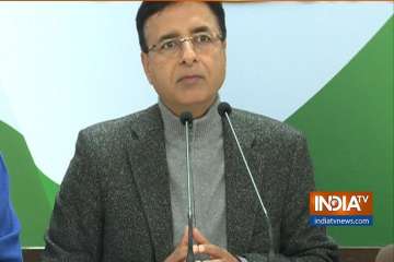 Congress spokesperson Randeep Singh Surjewala.