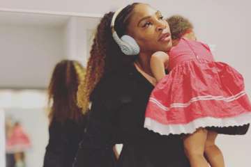 Serena Williams new year daughter