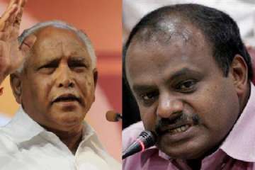 State BJP President BS Yeddyurappa has alleged that the ruling JD(S)-Congress coalition was trying to luring its MLAs.