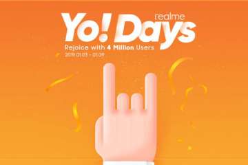 Realme Yo Days Sale: Realme U1, C1, U1, 2 Pro and more on discount