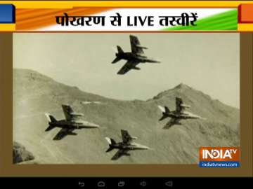 IAF carries out mega exercise at Pokhran