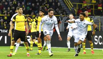 Bundesliga: Borussia Dortmund squander 3-goal lead to draw against Hoffenheim