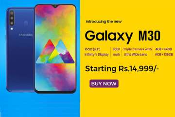 Samsung Galaxy M30 price in India to start at Rs 14,999