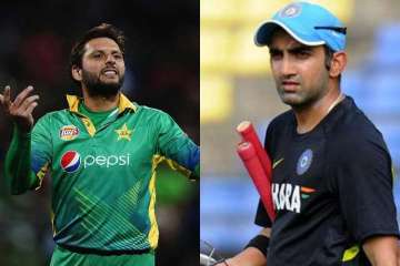 Shahid Afridi reacts to Gautam Gambhir's 'battleground' tweet after Pulwama attack