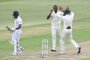 1st Test, Day 4: Sri Lanka three down in 304-run chase against South Africa