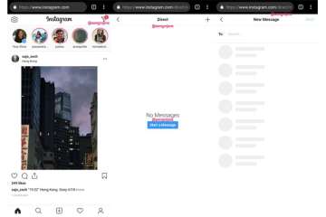 Instagram direct messages said to be under testing for web