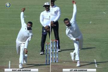 Watch: Akshay Karnewar from Vidarbha who bowled with both hands in Irani Trophy match