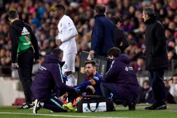 Lionel Messi doubtful ahead of Wednesday's El Clasico against Real Madrid