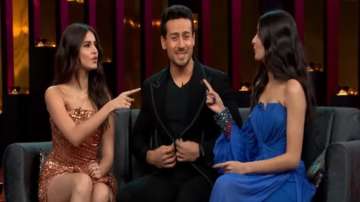 Koffee With Karan 6 LIVE Updates: SOTY 2 stars Tiger Shroff, Ananya Panday, Tara Sutaria set the couch on fire
