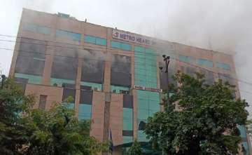 Noida Metro Hospitals fire