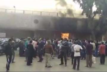 Fire breaks out at Bhubaneshwar railway station