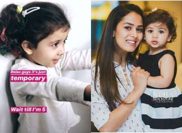 Mira Kapoor gets daughter Misha’s hair coloured, shares adorable pictures
