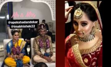 apeksha dandekar weds abhishek sharma