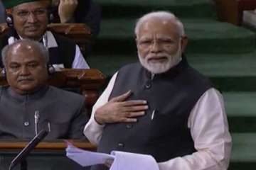 PM Modi Lok Sabha speech 