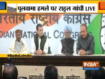 Opposition stands united with government and security forces, says Rahul Gandhi