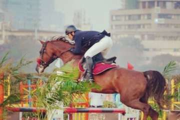 Randeep Hooda wins silver at National Equestrian Championship