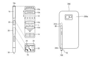 New Samsung Galaxy Note S Pen patent hints at camera function and optical system