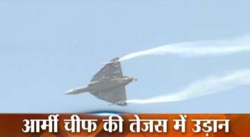 Army Chief General Bipin Rawat flies In Tejas fighter aircraft