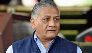 Union Minister VK Singh