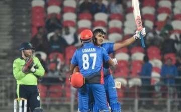 Zazai's unbeaten 162 powers Afghanistan to set highest total in T20Is