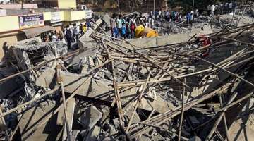 Rescuers have so far pulled out 56 people from the debris of the four-storeyed under construction building, which collapsed Tuesday evening.